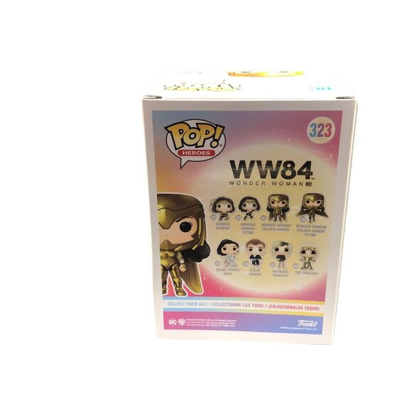 Wonder Woman Golden Armor WW84 Funko Pop #323 Target Exclusive - Picture 10 of 12